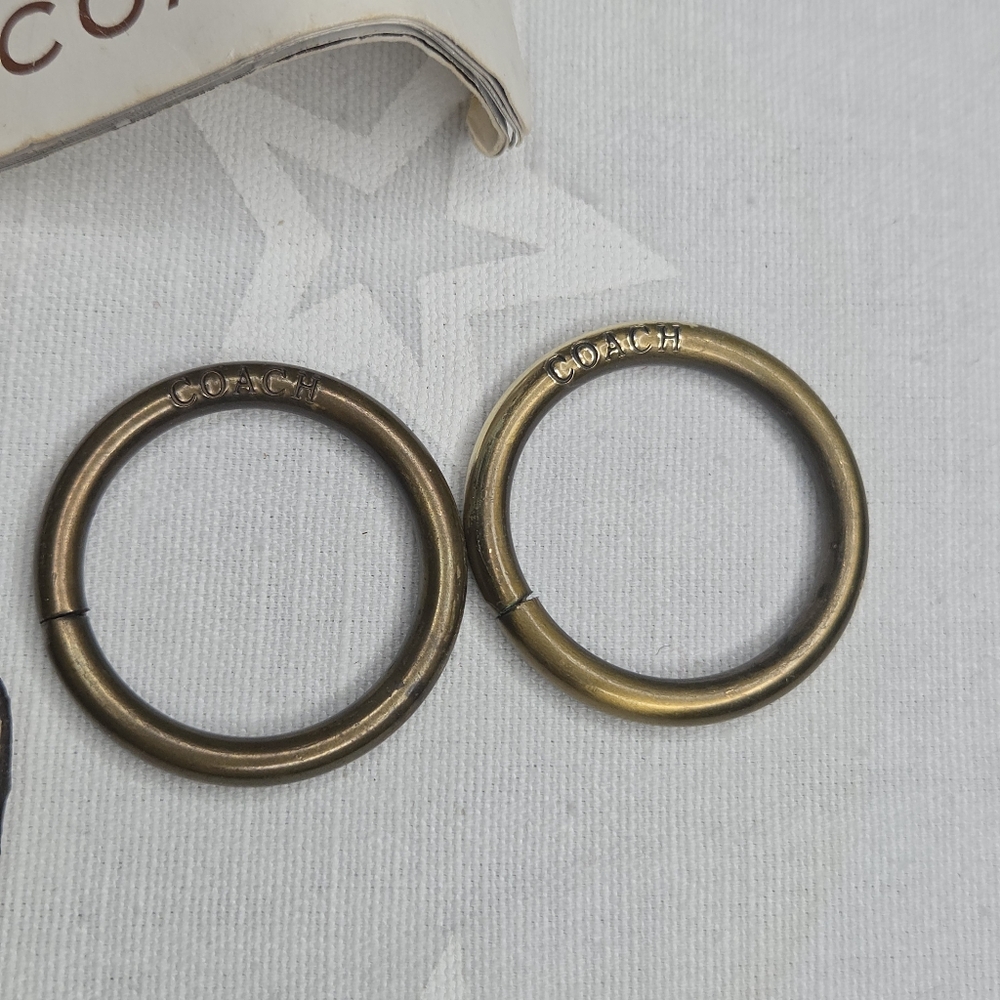 Coach Handbag 4 RING Replacement Hardware Only - Picture 2 of 4